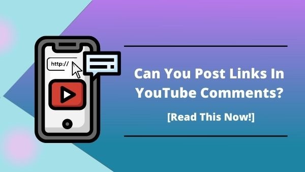 Can you post links in youtube comments