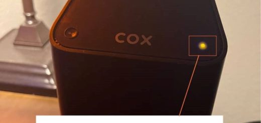 Solve Cox Router Blinking Orange