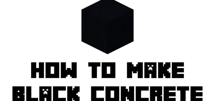 How Can We Understand Black Concrete in Minecraft?