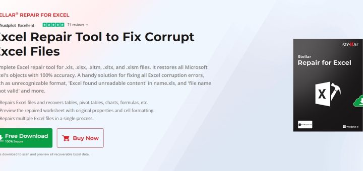 What is Stellar Repair for Excel
