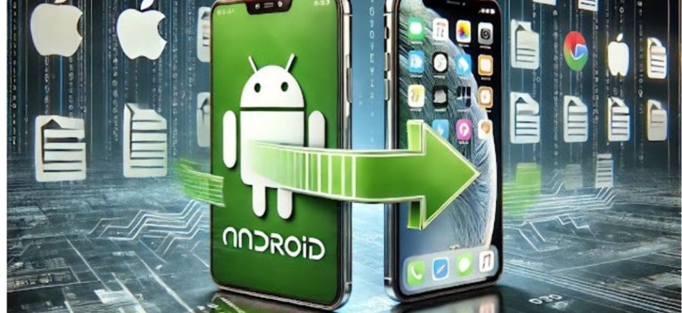 How do I transfer everything from an Android to an iPhone?