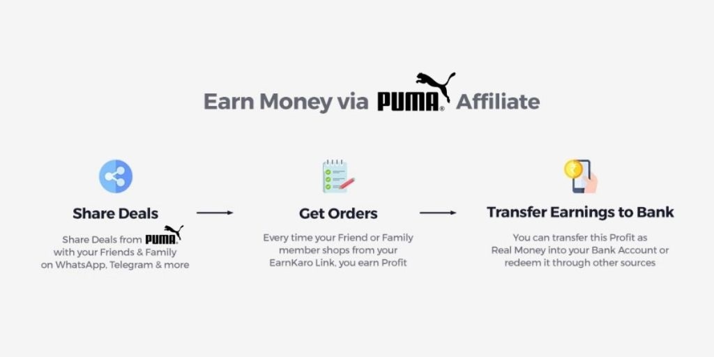 What is the commission rate for the Puma Affiliate Program