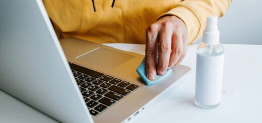 How do I remove sticky residue